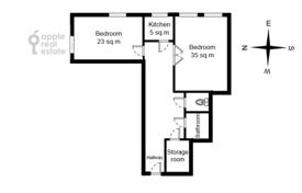 2غرفة آپارتمان  105 متر مربع district Zamoskvorechye, روسیه. 49,000,000 ₽