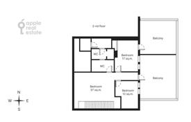 5غرفة آپارتمان  220 متر مربع district Khamovniki, روسیه. 295,000,000 ₽