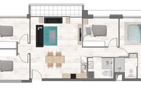 4غرفة شقة في مبنى جديد 90 متر مربع Tamarin, موریس. 236,000 €