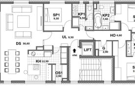 4غرفة شقة في مبنى جديد 152 متر مربع City of Zagreb, کرواسی. 770,000 €