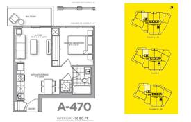 1غرفة آپارتمان  Wellesley Street East, کانادا. C$809,000