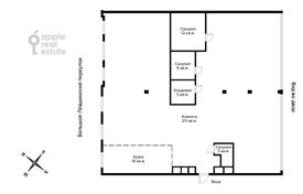 4غرفة آپارتمان  252 متر مربع district Khamovniki, روسیه. 486,000,000 ₽