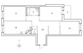 3غرفة آپارتمان  102 متر مربع Saint Petersburg, روسیه. 43,903,000 ₽